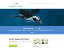 Tablet Screenshot of friendship-systems.com